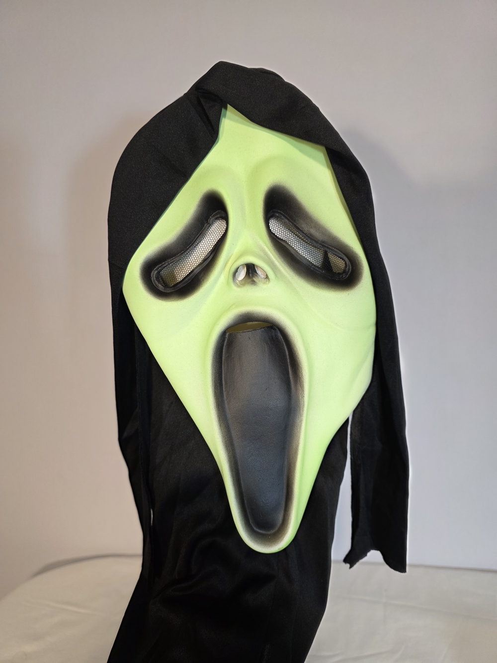 New Glow In The Dark Scream Mask Movie Icon Ghost Face Halloween Costume Cosplay